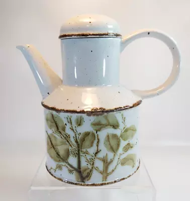 Buy Midwinter Green Leaves Stonehenge Coffee Pot Tea  MCM Made In England • 25£