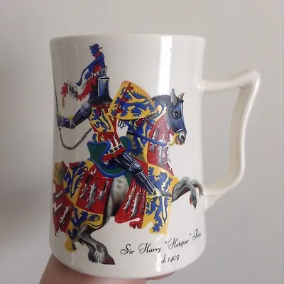 Buy Vtg Eastgate Withernsea Pottery Cup Sir Harry ‘Hotspur’ Percy Mug Northumberland • 10.70£