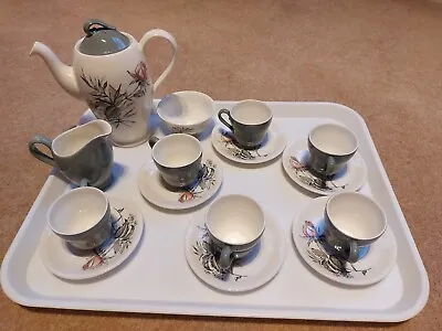 Buy Vintage Grindley Coffee / Tea Set - Margaret Rose Design. Excellent Condition.  • 39.99£