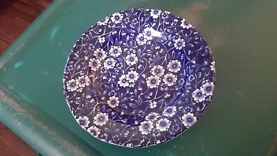 Buy Crownford Stafforshire England Calico Blue Bread & Butter Plate 6   • 11.34£