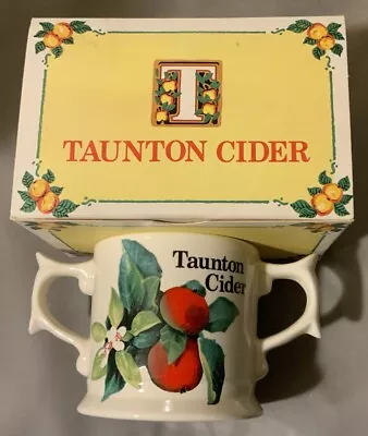 Buy BNOS Wade Potteries Taunton Cider Mug Loving Cup Limited Edition  Two Handled • 12£