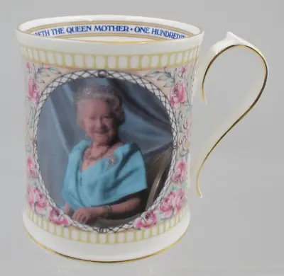 Buy Aynsley Fine Bone China Commemorative Cup The Queen Mother's 100th Birthday • 4£
