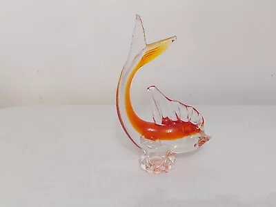 Buy Vintage Murano Italian Art Glass Fish Animal Figurine Ornament Home Room Decor • 24.95£