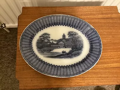 Buy Blue And White Pandora Soho Pottery Platter • 6£