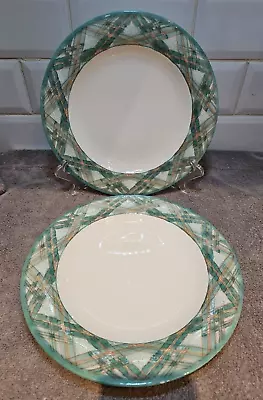 Buy 2 X Royal Doulton Everyday Braemar 27cms Dinner Plates TC 1209 2nd Quality C • 9.99£