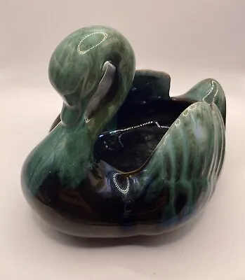 Buy Vintage Blue Mountain Pottery Swan Green And Black Drip Glaze  Canada  • 17.06£