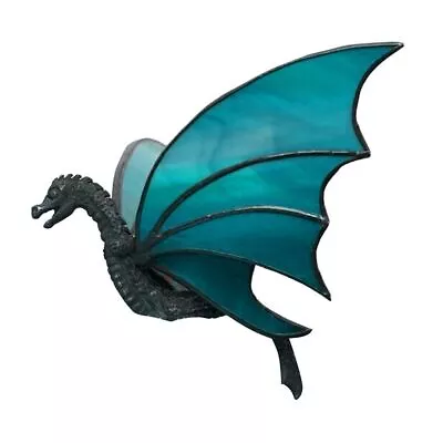 Buy Hanging Dragon Stained Suncatcher Handmade Stained Glass Window Decoration Props • 9.29£