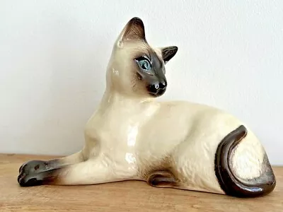 Buy Royal Doulton China Beswick Seal Point Siamese Cat Kitten #1558 • 20£