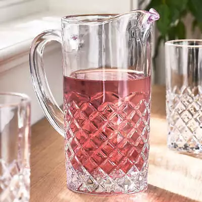 Buy Diamond Cut Drinking Tumbler Glasses Set Tall Colour Clear Juice Water Glassware • 39.99£