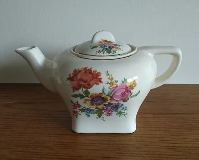 Buy Vintage Royal Cauldon 'Corona' Miniature Tea Pot With Hand Gilded Floral Design • 11.99£
