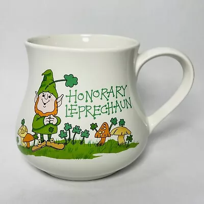 Buy St Patrick's Day Pot Honorary The Irish Leprechaun EUC Coffee Tea Mug VTG • 12.34£