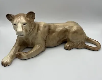 Buy Vintage H A Wain 'Melba Ware' Lioness - Large 15  • 9.99£