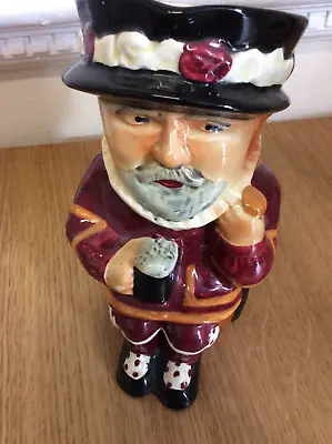Buy Toby Jug Beefeater 18cm High Shorter & Sons Ltd Hand Painted • 12.99£