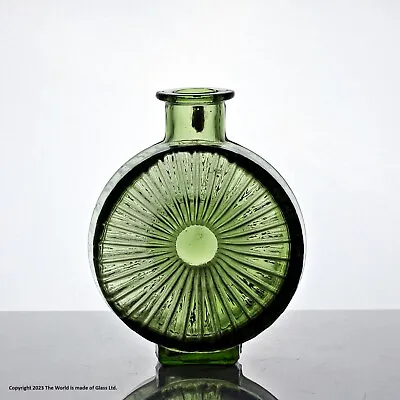 Buy Helena Tynell For Riihimaki, Aurinkopullo Vase, Green • 275£