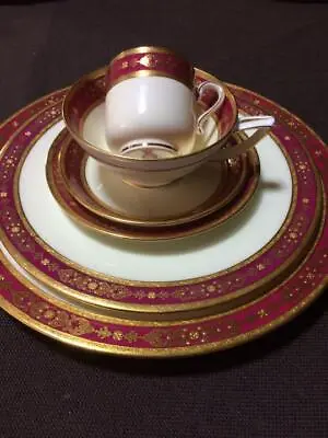 Buy Tiffany＆Old Minton Collab Antique Place Setting Cup & Saucer 6 Pieces Set Rare • 320.16£