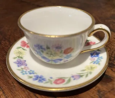 Buy Beautiful Floral Spode English Bone China Cup And Saucer Miniature. • 3.99£