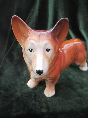 Buy Vintage Large Corgi Dog By Melba Ware 1960/1970's Porcelain Ceramic Dog Lovers • 15£