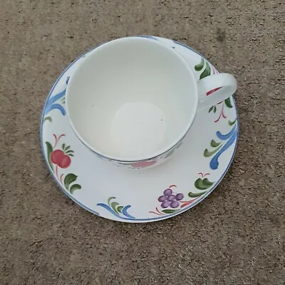 Buy Poole Pottery Cranborne Tea Cup/coffee Cup And Saucer • 5.99£