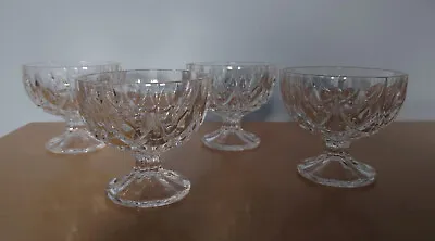 Buy Lead Crystal Footed Individual Fruit/Trifle Bowls (x 4) • 22.50£
