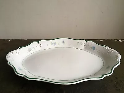 Buy Vintage Floral Design Porcelain Oval Serving Platter W H. GRINDLEY & Co ENGLAND • 28£