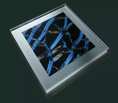 Buy Glass Coaster (Vandal Series) By UrbanGreyDesign 100mm X 100mm (1 Piece) • 5.49£
