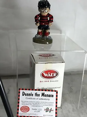 Buy Wade Figurine-Dennis The Menace - Cert & Box • 65£