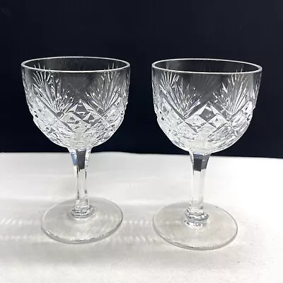Buy 2 X Edinburgh Crystal Port / Sherry Glasses • 19.99£