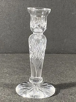 Buy Solid Cut Glass Candle Stick 8” • 10£