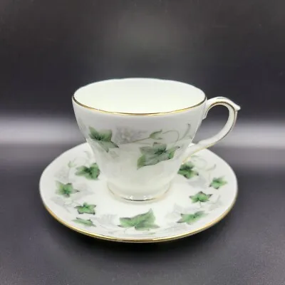 Buy Vintage Duchess “Ivy” Fine Bone China Tea Cup & Saucer Made In England • 22.68£