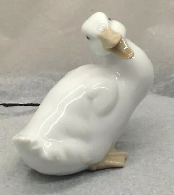 Buy Lovely Very Rare Nao By Lladro Small Duck Looking Back Porcelain Figurine SU1324 • 20£