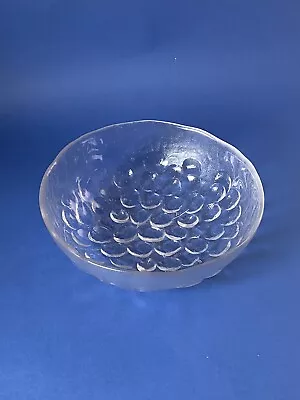 Buy Kosta Boda Glass Grape Pattern - Large Serving Bowl • 10£