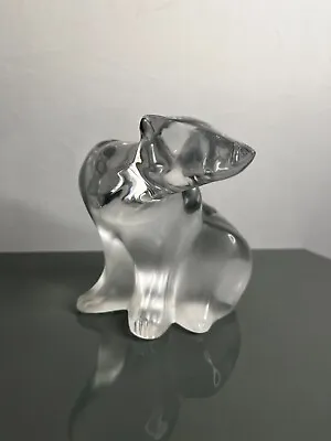 Buy Lalique Crystal Polar Bear French Art Glass Sculpture Figurine #11637 • 476.61£