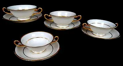 Buy Lenox Porcelain For Hutzler 4 Brothers Antique 2  Bouillon Cup And Saucer Sets • 89.13£