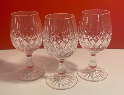Buy Webb Corbett Crystal York Wine Glasses Set Of 3, Vintage, Glassware • 18.03£