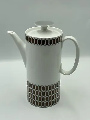 Buy Thomas Germany Retro 1960's Porcelain Coffee Pot 23cm Design By Richard Scharrer • 21.50£