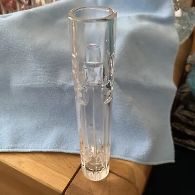 Buy Stuart Crystal Straight Glass Bud Vase - Etched On Base. In VGC • 8£