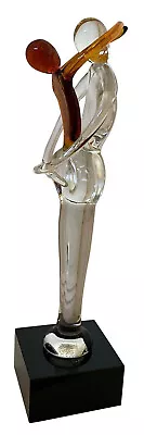 Buy Hand Blown Glass Dancing Couple Statue, Handmade Ornaments,  Xmas Valentine Gift • 19.99£