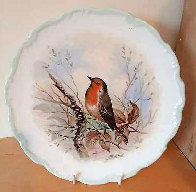 Buy ROYAL ALBERT Plate 'Robin' Woodland Birds Collection Reg Johnson 1982  • 2.50£