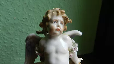 Buy Meissen Porcelain Figure Amor Knauf Time To Restore • 15.02£