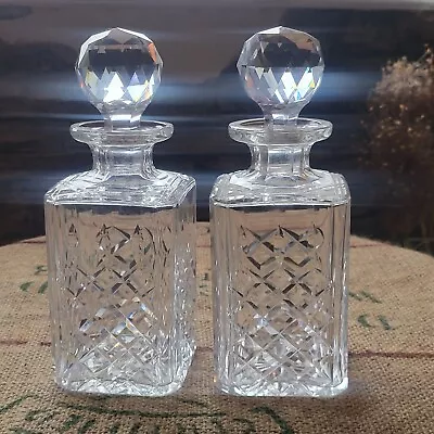 Buy A Pair Of Stunning Edinburgh Crystal Glass Decanters • 24£