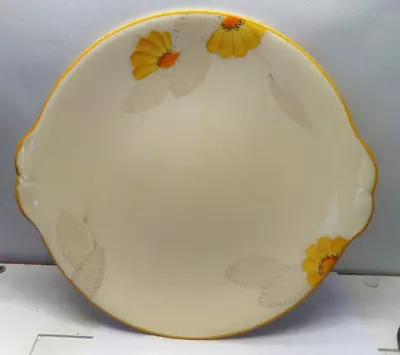 Buy Grays Pottery 'Sunbuff' Platter Hand Painted 24.5 Cm • 19£
