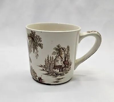 Buy Vintage Johnson Brothers The Old Mill Mug Porcelain Made In England  • 9.52£