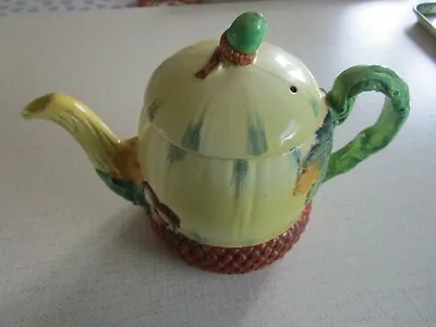 Buy  Burleigh Ware Tea Pot Acorn Design Excellent Condition Stamped • 14.99£