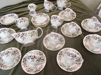 Buy Fine Selection Of Wedgwood Hathaway Rose Tableware Sold Individually • 3£