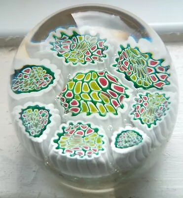 Buy Vintage Millefiory Glass Paperweight. 2 Inch Tall.chip To Base See Picture 10. • 25£