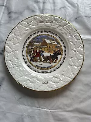Buy Colalport Christmas 1978 Bone China Plate Alas! Poor Bruin Immaculate Condition • 0.99£