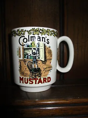 Buy Mug COLMAN'S MUSTARD Norwich Norfolk Lord Nelson Pottery VINTAGE 1978 VGC • 5.99£