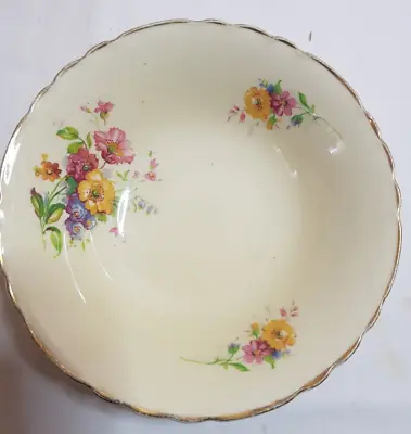 Buy A.J. Wilkinson Royal Staffordshire Honeyglaze Bowl, Flower Design, 15.5cm • 4£