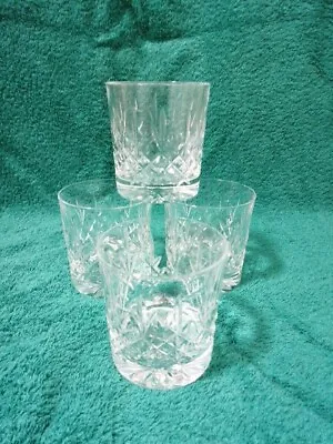 Buy EDINBURGH CRYSTAL WHISKY GLASSES X 4. Lovely Condition.  • 15£