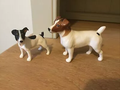 Buy Vintage Beswick Jack Russell Terrier Dog Figurine & 1 Other • 20£